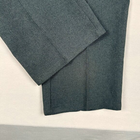 Jessica grey straight leg dress pants size 14 womens cropped inseam 26.5 in - Picture 7 of 10